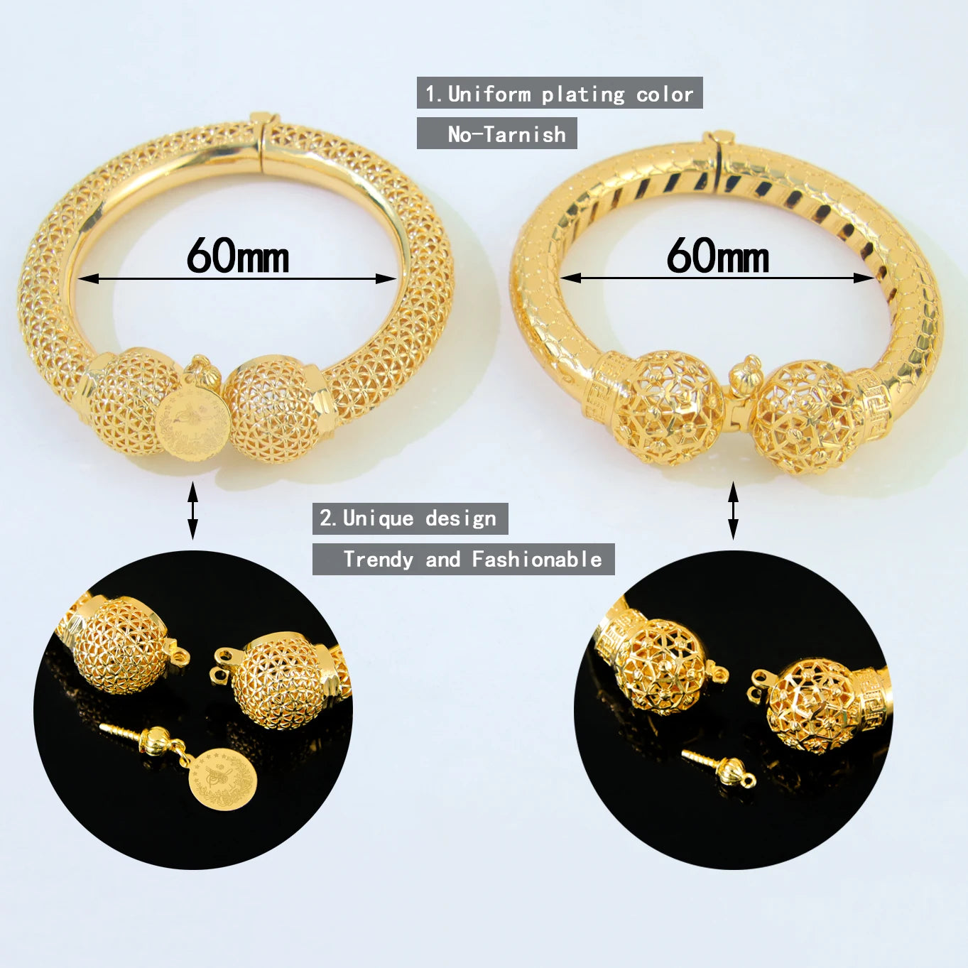 Dubai Gold Jewelry Bracelet